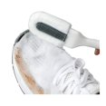 thumbnail image 1 of Andiker - Cepillo profesional para limpiar calzado, cepillo limpiador multifuncional con cerdas suaves, mango largo y colgante para limpiar zapatos, color blanco, 1 of 6