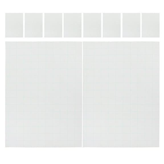 WRITWAA 10Pcs Vinyl Transfer Paper for T Shirt Heat Press White Craft Film Sheets