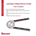 thumbnail image 2 of Transportador de ingletes Ruler Starrett ProSite, 17,5 cm, aluminio, 2 of 7