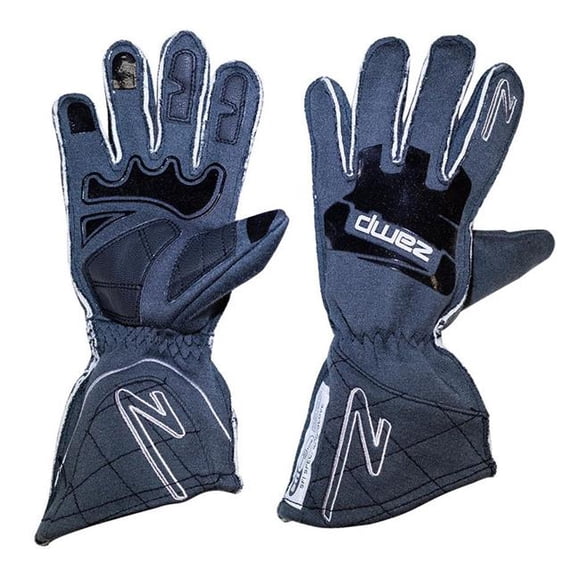 Zamp RG10015XL ZR-50 Multi-Layer Race Gloves, Grey - Extra Large