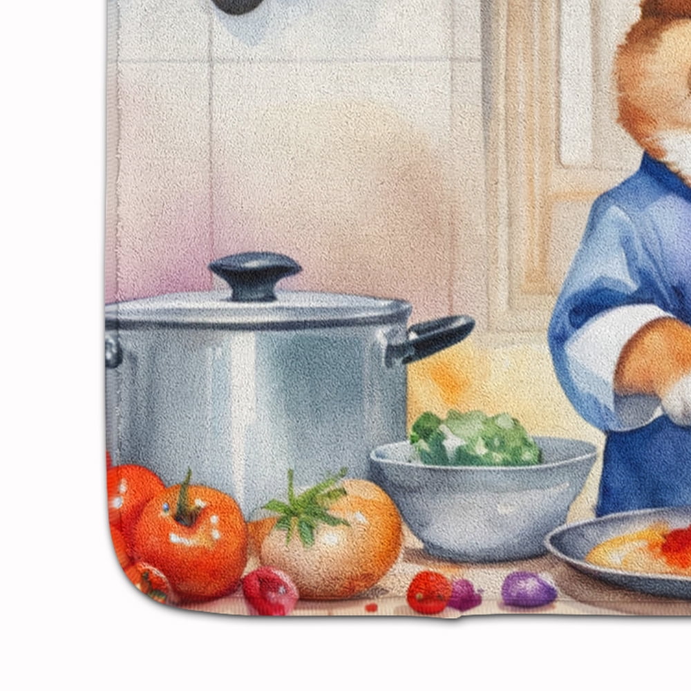 Yorkie Yorkshire Terrier The Chef Memory Foam Kitchen Mat