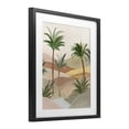 thumbnail image 3 of Stupell Industries Desert Oasis Palms Black Framed Print Under Glass design by Ian C., 16 x 13, 3 of 10