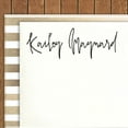 thumbnail image 2 of Printtoo Personalized Black Self Inking Custom Signature Stamp Custom Rubber Stamper-58 x 22 mm, 2 of 6