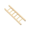thumbnail image 2 of 1/12 Scale Dollhouse Wooden Ladder Handmade DIY Craft Unpainted for Children, 2 of 8