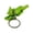 Yellow green, variant on 3D Printed Wolf Keychain with Realistic Details and Multiple Joint Designs Accessory for Lovers and Collectors