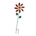 thumbnail image 5 of simhoa Outdoor Wind with Stake Flower Garden Stake Crafts 360 degree Rotating Metal Windmill Yard Art for Backyard Home Decoration red, 5 of 9