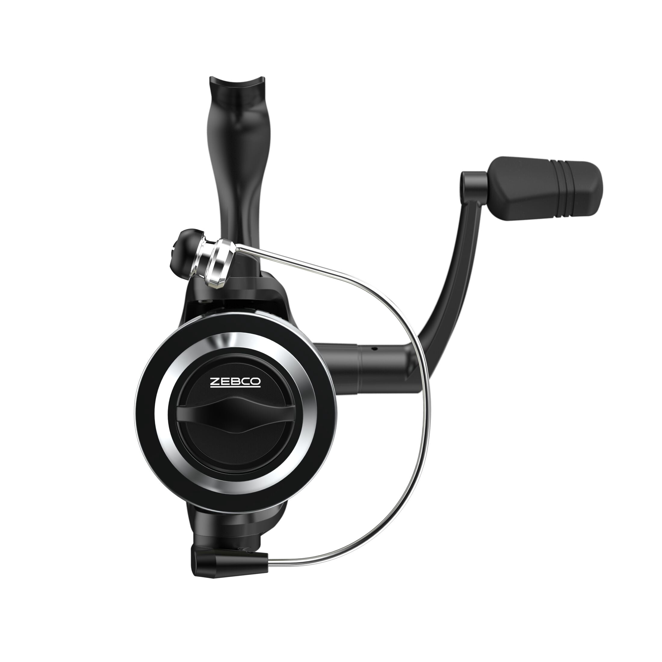 Zebco Verge Spinning Fishing Reel, Size 40 Reel, Pre-Spooled with 12-Pound Zebco Fishing Line (Clam Packaging)
