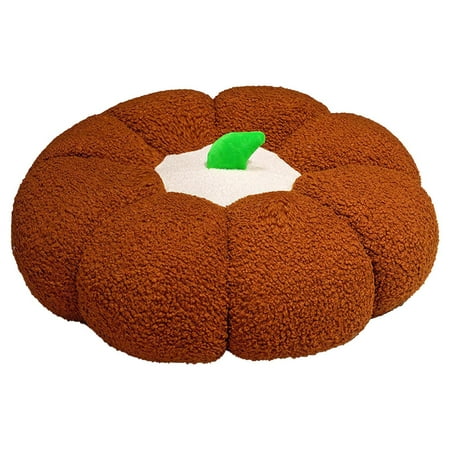 

Xipoxipdo Pumpkin Futon Cushion Creative Round Bedroom Floor Cushion Thickened Household Window Mat Seat Cushions For Office Chairs 45CM
