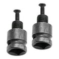 thumbnail image 1 of 2 Unids profesion Taladro Chuck Adaptador Para Conversión De Llave De 1/2 Vástago Durable Taladro Chuck Convertidores Accesorios ramie DYNWAVEMX Adaptador de mandril de taladro, 1 of 6