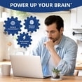 thumbnail image 5 of NuBest NuBrain, Brain Health & Focus Support withGinkgo Biloba & Bacopa Monnieri, 60 Vegetarian Capsules, 5 of 5