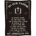 thumbnail image 5 of Pastor Appreciation Gifts Pastor Blanket Pastor Gifts for Men Women,Christian Gifts for Pastor Throw Blankets 80x60inches,Thank You Gift for Pastor Appreciation Day, Christmas, 5 of 6