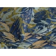 thumbnail image 3 of Ambesonne Leafy Design Quilted Coverlet 3 Pcs, Wild Dreamy Leaves, King Size, Salmon Pale Teal Fawn, 3 of 4