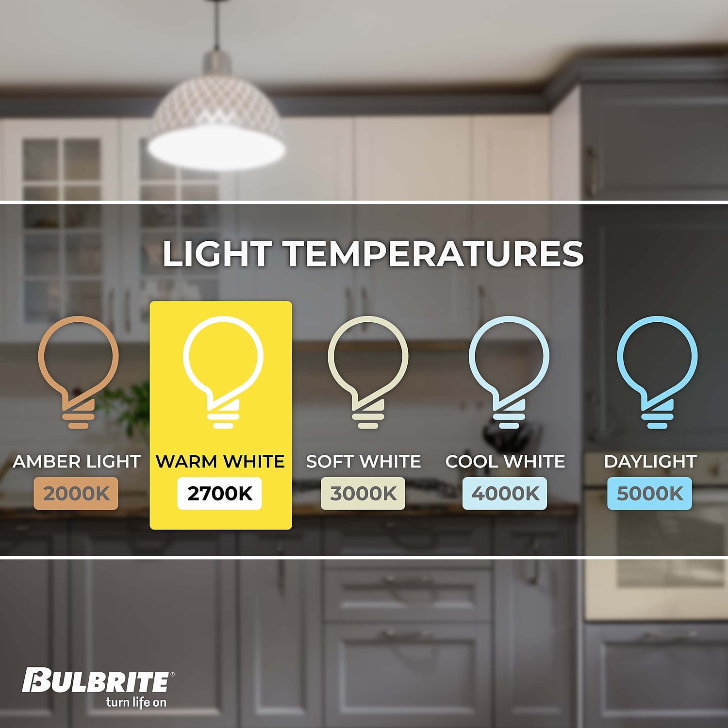 Bulbrite  Multi Pack 7 Watt Dimmable A19 Medium (E26) LED Bulb Half Chrome Pack of 2