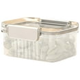 thumbnail image 1 of Bigersell Cereal Containers Storage Airtight Food Storage Containers with Lids Clear Plastic Cereal Containers Storage Stackable Dry Food Canisters A One Size, 1 of 3