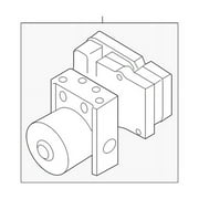 Genuine OE Mazda ABS Control Unit - C2Y6-43-7AZB