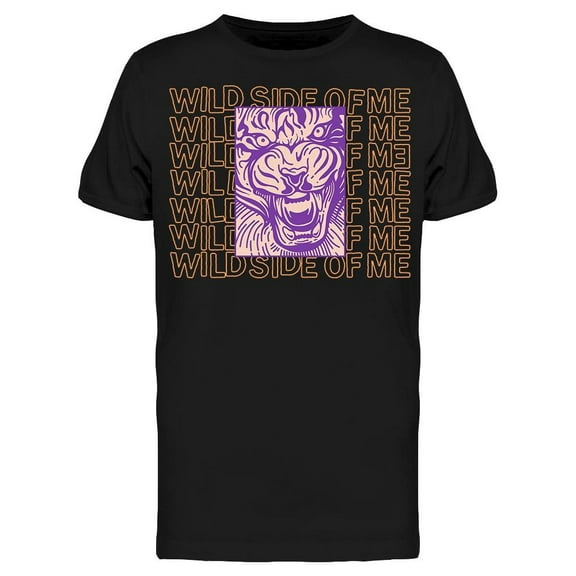 Wild Side Of Me T-Shirt Men -Image by Shutterstock, Male XX-Large