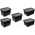 thumbnail image 2 of Universal - Juego de cajas de plástico | Cajas con tapa para organización y almacenamiento., 2 of 2