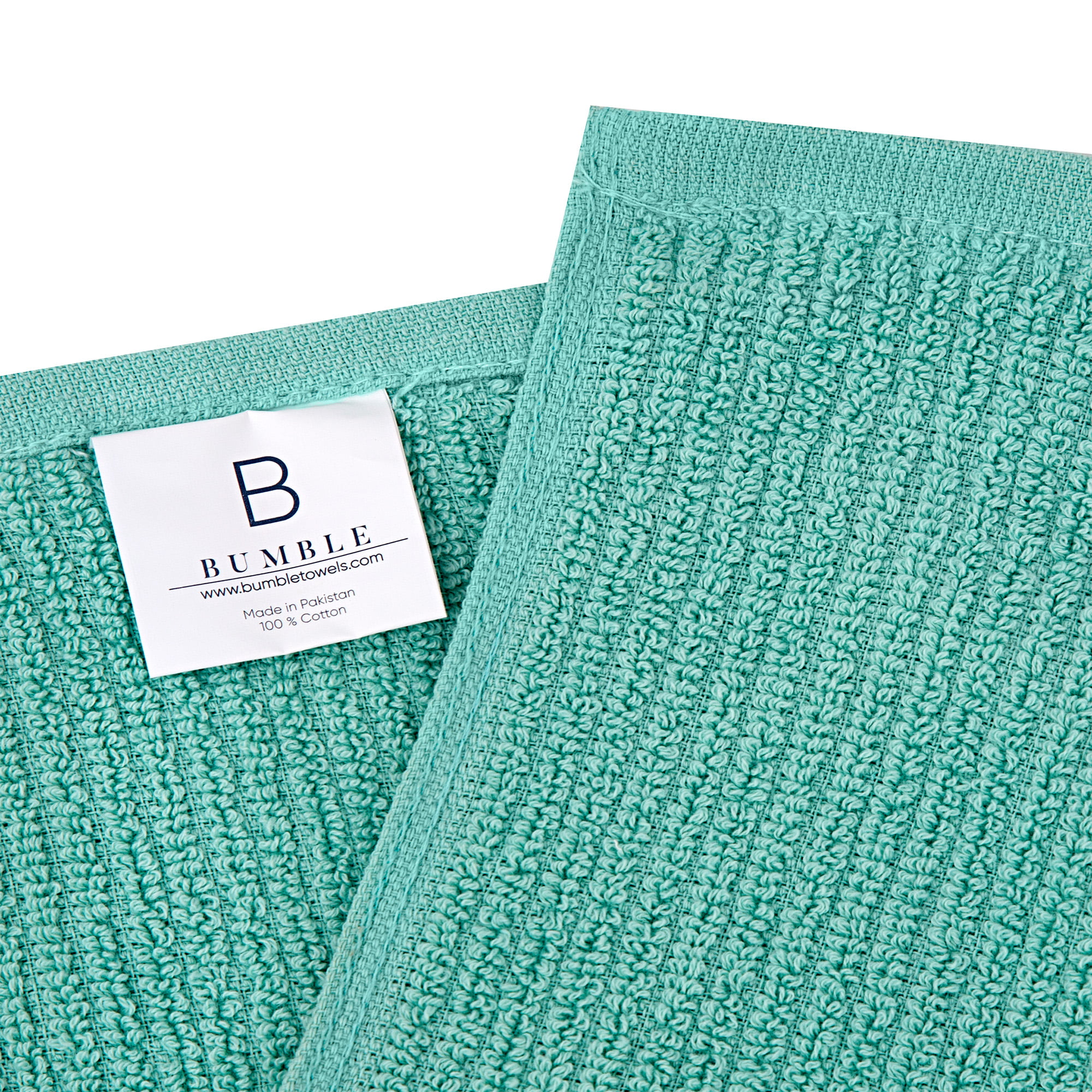 Bumble 12-Pack Barmop Kitchen Towels / 16” x 19” Premium Kitchen Hand  Towels/Super Absorbent Heavy Weight Cotton/Ribbed Weave