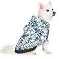 thumbnail image 5 of KLL Vintage Floral Birds for Basic Dog Hoodie - Pet Hoodie Sweater with Leash Hole - Cute Dog Sweatshirt - Pet Clothes Hooded Sweatshirt for Dog & Cat -Large, 5 of 8
