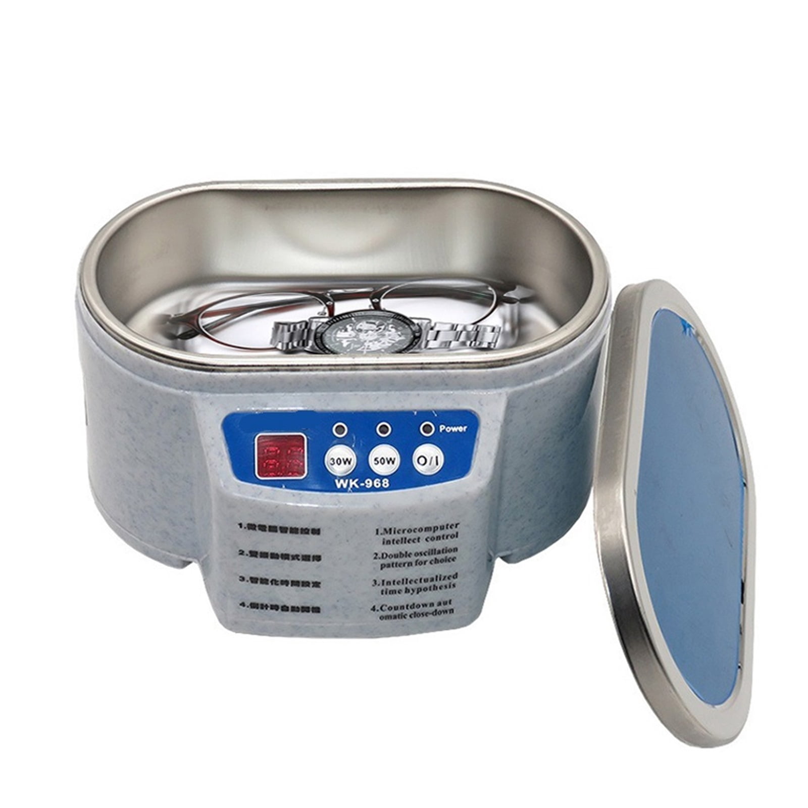 Digital Ultrasonic Cleaner Bath For Jewelry Parts Glasses Manicure Stones Cutters Ultrasound Cleaner Machine