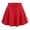 R221/Red, variant on Vividxx Girls Dress Girls Casual Summer Skirt With Bow Solid Color Athletic Tennis Skirt For Tweens And Teens Comfortable Stretchy Waistband Playwear 3-4 Years