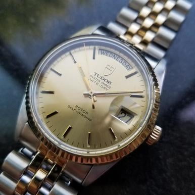- TUDOR Oyster Prince Date Day Automatic ref. 94613 c.1986 Swiss LV336