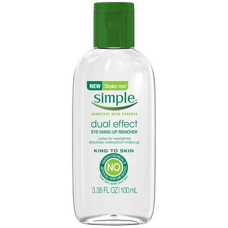 Simple Kind to Skin Eye Makeup Remover Dual Effect 3.38