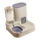 thumbnail image 4 of Juego de dispensador automático de agua y comida para gatos, comedero por gravedad para mascotas con cuenco de comida para, 4 of 8