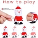 thumbnail image 5 of Bearachild Regalos de Navidad, cadena de Papá Noel, juguetes para saltar, resorte ligero para niños, Papá Noel Kits de decoración para fiestas 12 piezas, 5 of 5