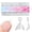 Short tip, variant on 600Pcs New No-file Invisible Nail Tips, Ultra Short European Style Clear & Semi Matte False Nails, Non-grind Full Cover Artificial Nail Tips for DIY Manicure