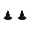 thumbnail image 2 of Sidaley Cone Grommet Plastics Craftsmanship Outdoor Fishing Grommets Drilling Protector Cover Upgraded Wire Cable Fittings Equipment Negro 2piezas, 2 of 6