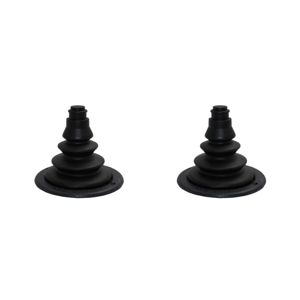 Kenally Cone Grommet Plastics Craftsmanship Outdoor Fishing Equipment Protector Fittings Wire Upgraded Cover Cable Grommets Drilling Negro 2piezas Kenally CBP445950