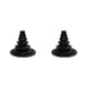 thumbnail image 4 of Kenally Cone Grommet Plastics Craftsmanship Outdoor Fishing Wire Grommets Upgraded Cover Cable Equipment Protector Drilling Fittings Negro 2piezas, 4 of 6