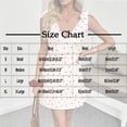 thumbnail image 3 of Summer Dresses for Women Casual Loose Sleeveless Tank Dress Fashion V Neck Flowy Mini Short Sundress White S, 3 of 7