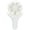 1White, variant on 1Green Usb Rechargeable Portable Handheld Pocket Fan 3 Wind Levels 7 Blade 500Mah Battery Up To 3 Hours Quiet Brushless Motor Low Noise Fast Charging 5.6X2.7X1.5In