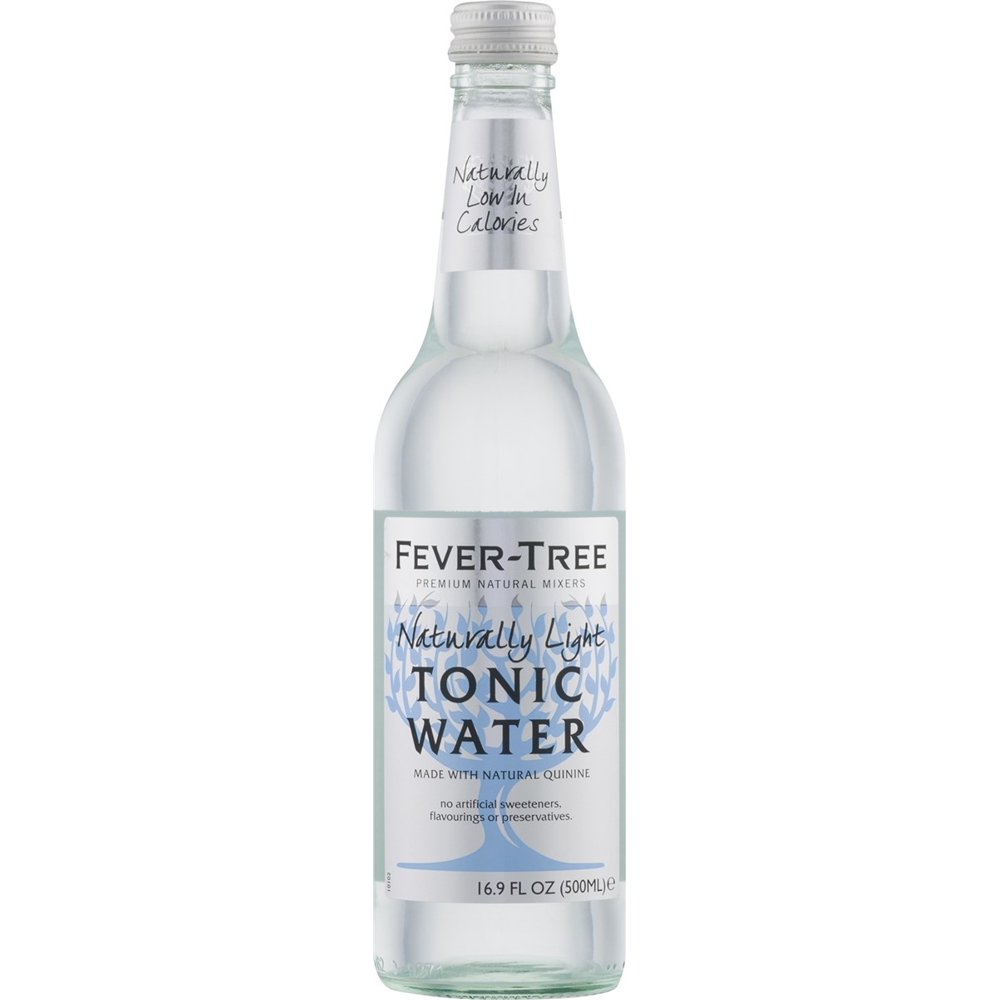 FeverTree Naturally Light Tonic Water, 16.9 Fl Oz