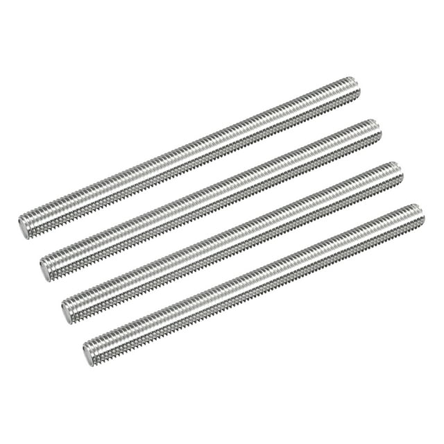 Unique Bargains Fully Threaded Rod M10 x 150mm 1.5mm Thread Pitch 304 Stainless Steel Right Hand Threaded Rods Bar Studs 8 Pack