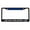 Black/Black/White, variant on Blue Lives Matter Style Metal License Plate Frame Personalized/Car Accessories Car Tag Holder Cover (Black/Black/Silver)