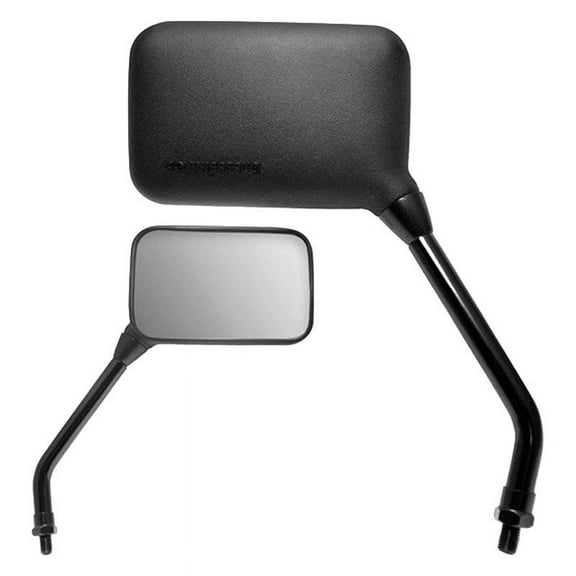 K Source 901013 - AX Motorcycle Left Side Black Mirror without Automatic Dimming