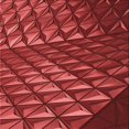 thumbnail image 1 of Ahgly Company Indoor Square Patterned Tomato Sauce Red Area Rugs, 6' Square, 1 of 6