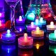 thumbnail image 3 of Paquete de 24 mini luces LED redondas impermeables para té, luces subacuáticas para bodas, fiestas en el hogar, jarrones, festivales, decoración del día de San Valentín, 3 of 8