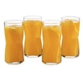 thumbnail image 2 of Rombus Juego De 12 Vasos De Vidrio Modernos, 2 of 2