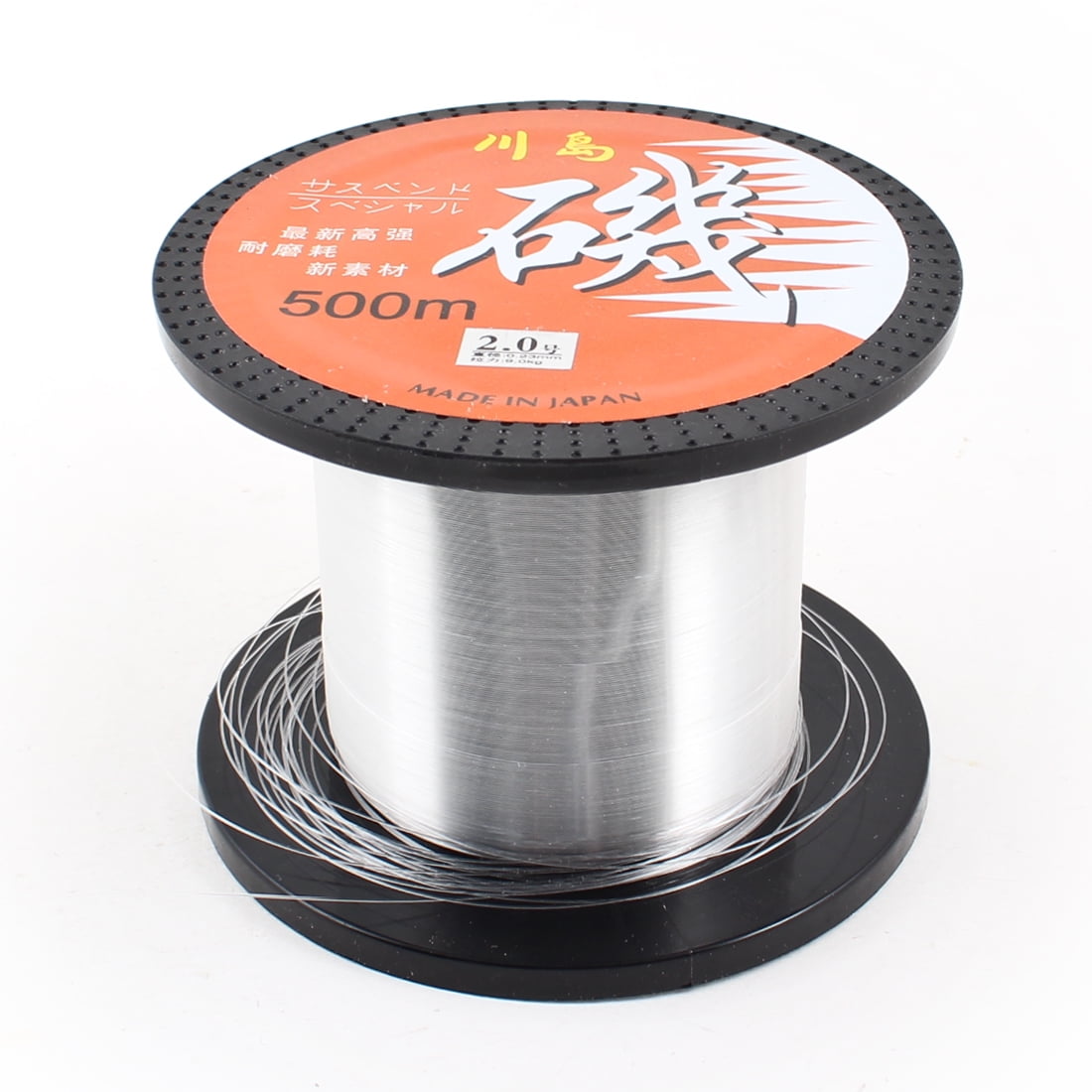 500 Meter 1640Ft 0.23mm 9kg 19.8lbs Nylon Clear Fish Spool String