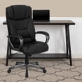 thumbnail image 2 of Scranton & Co Modern Comfortable Office Chair in Black with Arms, 2 of 7