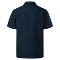 thumbnail image 4 of XDZJLR Men Shirt Spring And Summer Fashion And Leisure Dongfeng Pocket Button Lapel Short Sleeve Tops, 4 of 7