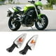 thumbnail image 3 of Luz de señal de giro Bling Bling para motocicleta 1 par negro y blanco, 3 of 6