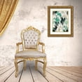 thumbnail image 3 of Tai Prints 19x24 Gold Ornate Wood Framed with Double Matting Museum Art Print Titled - Triangle Pattern, 3 of 4
