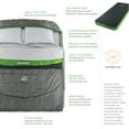 thumbnail image 6 of SylvanSport Cloud Layer Double Sleeping Bag, 6 of 11