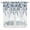 Navy Blue, variant on Swag Valance Curtains for Windows, Orange Brown Eucalyptus Light Filtering Kitchen Curtains with Rod Pocket, Watercolor Spring Weeping Botanical Window Treatment Valances, 36x36 - 2 PCS
