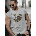 thumbnail image 2 of South Africa Tourist Map T-Shirt Men -Image by Shutterstock, Male 5X-Large, 2 of 4